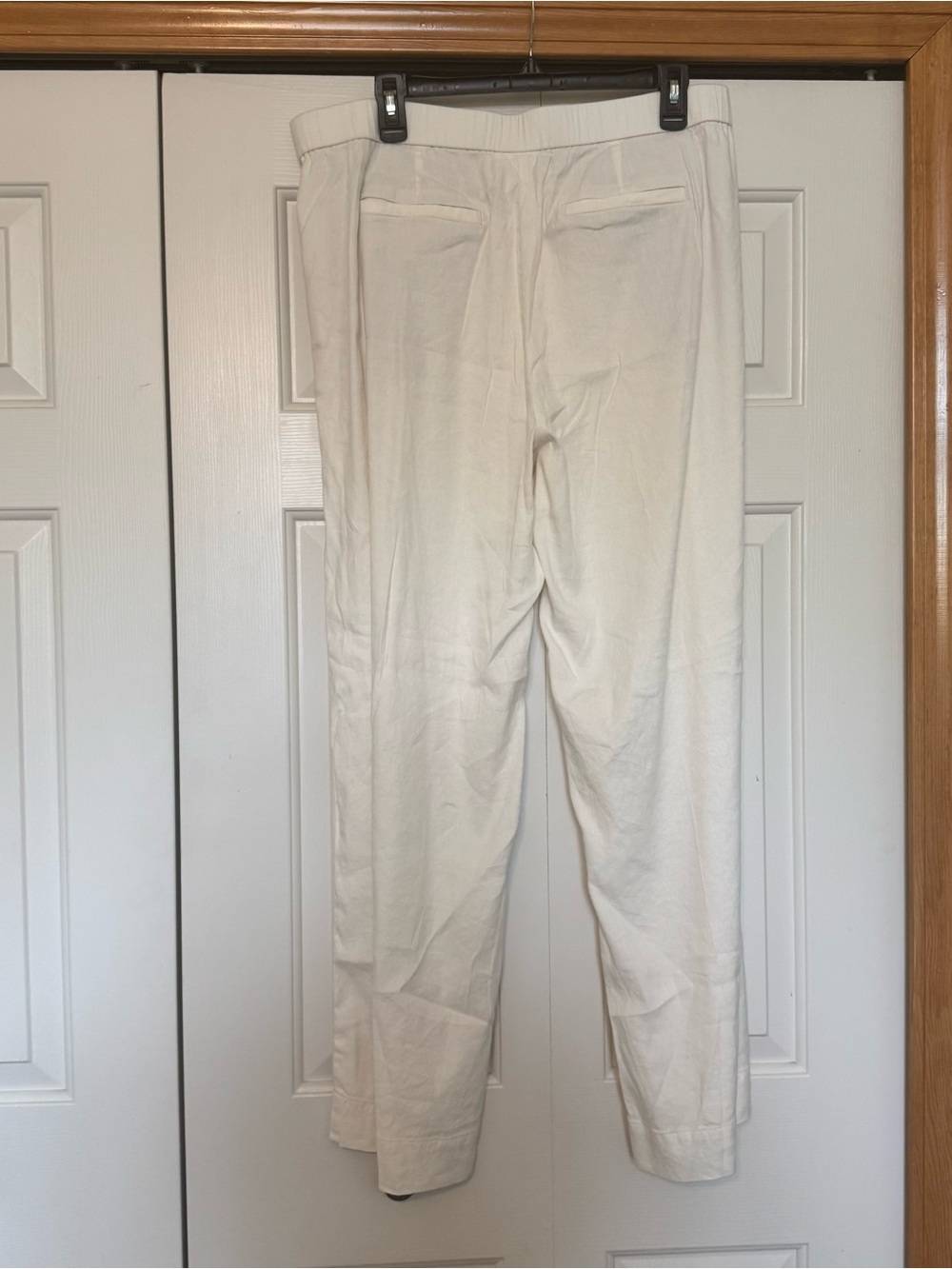 J. Jill Love Linen Blend Ankle Crop Wide Leg Pants - Picture 4 of 8